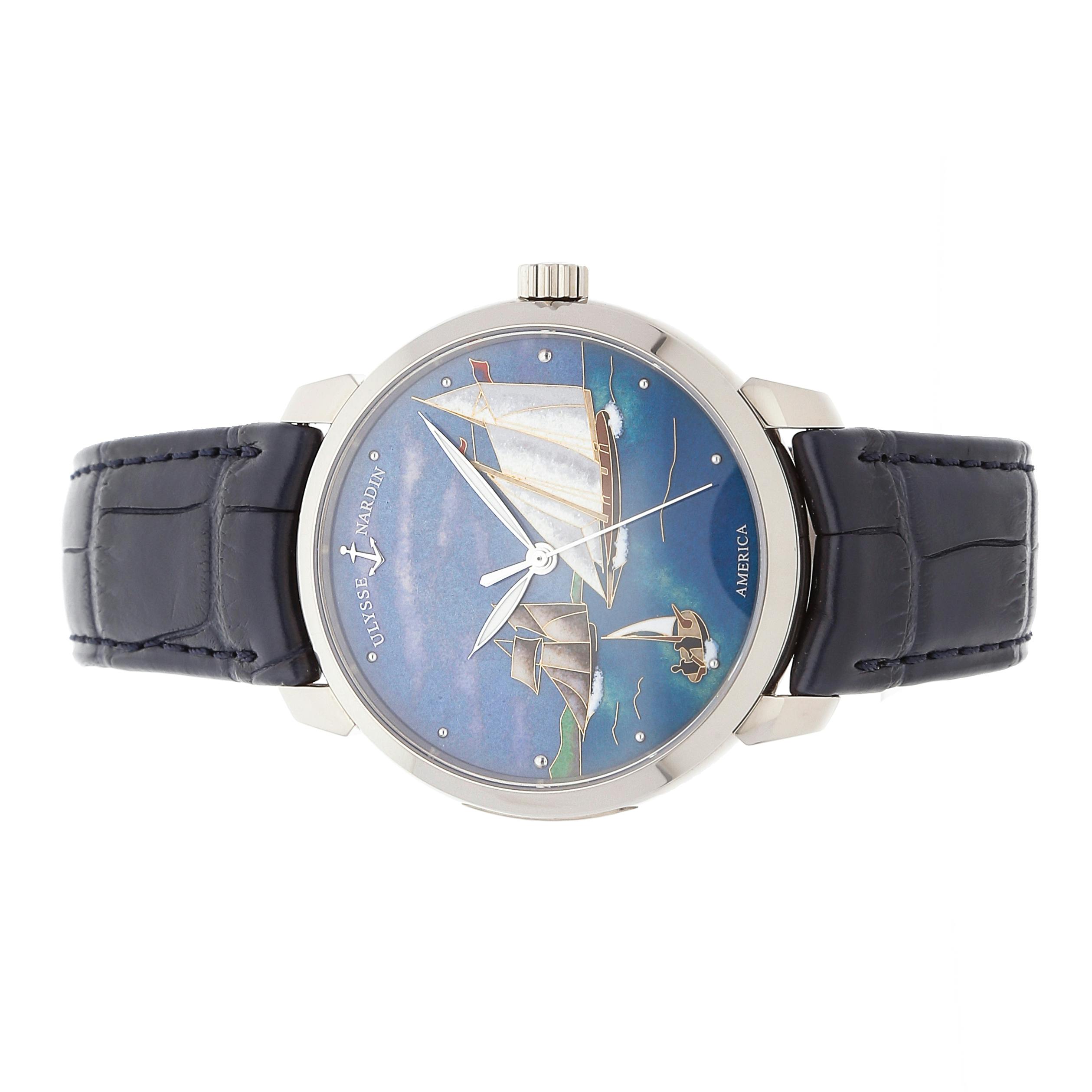 Ulysse Nardin Classico Enamel Schooner America Limited Edition